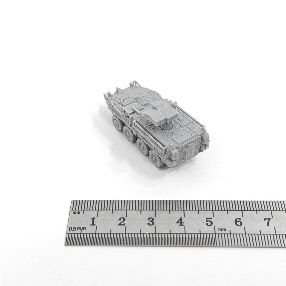 US Army M1134 Stryker ATGM Carrier,3D Printed,1/144 Scale Mini Tank Model,Resin