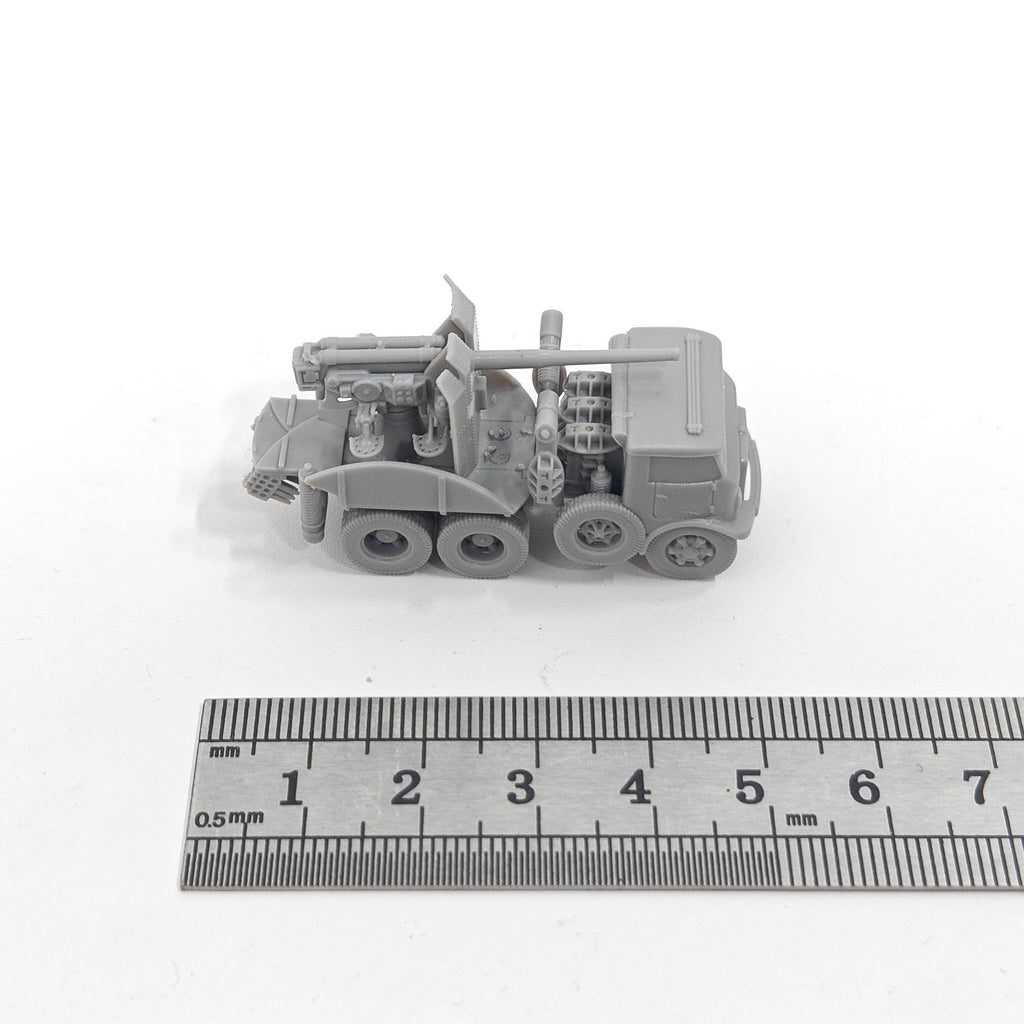 Italian Breda 52/9053 Anti-aircraft Gun,3D Printed,1/144 Scale Mini Model,Resin
