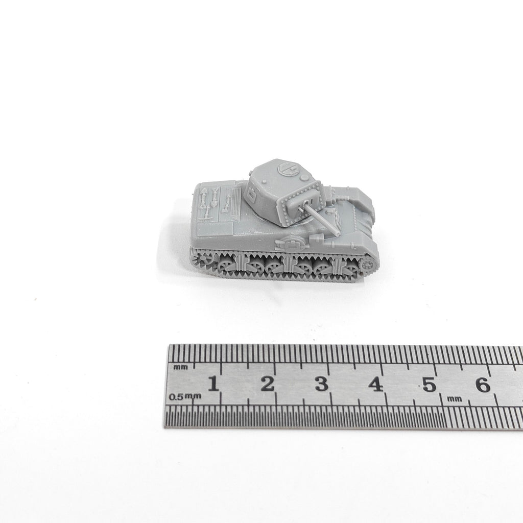 WWII Canada Ram Tank,3D Printed,1/144 Scale Mini Tank Model,Resin