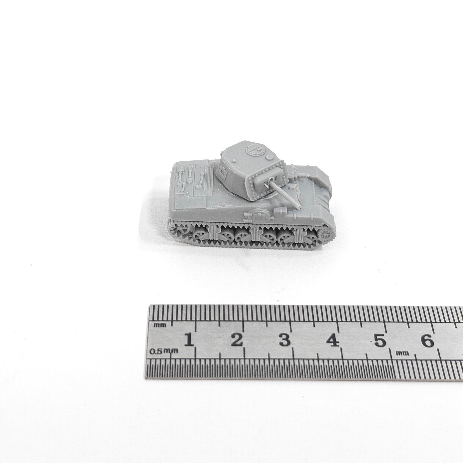 WWII Canada Ram Tank,3D Printed,1/144 Scale Mini Tank Model,Resin