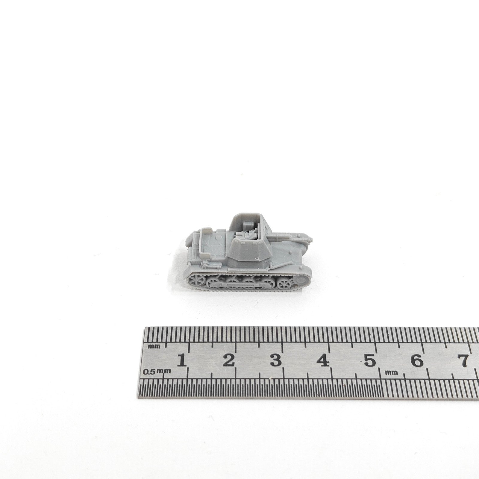 WWII German SdKfz 101 Panzer I Tank Destroyer,3D Printed,1/144 Scale Model,Resin