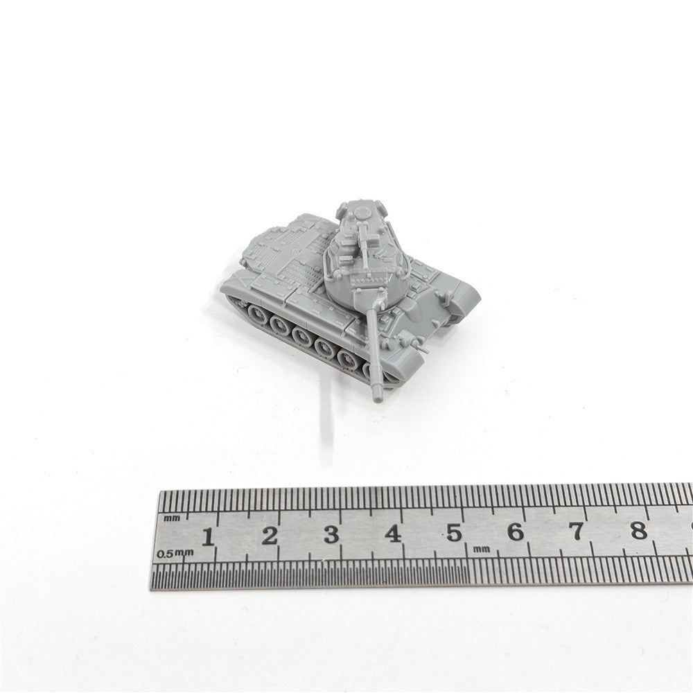 US Army M47 Patton Tank, 3D Printed ,1/144 Scale Mini Tank Model,Resin