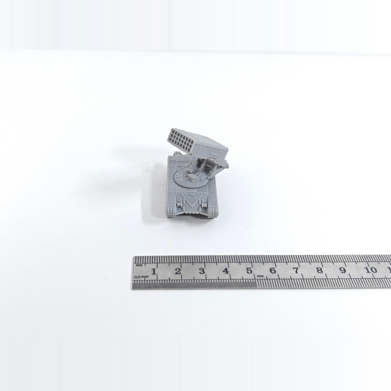 Soviet TOS-1 MRL,3D Printed,1/144 Scale Mini Tank Model,Resin