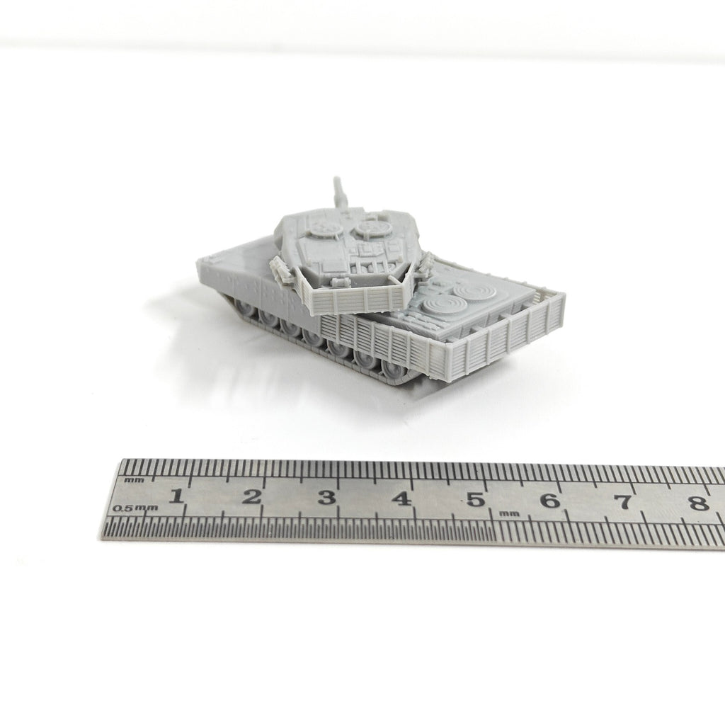 German L2A4 Evolution Main Battle Tank,3D Printed,1/144 Scale Tank Model,Resin
