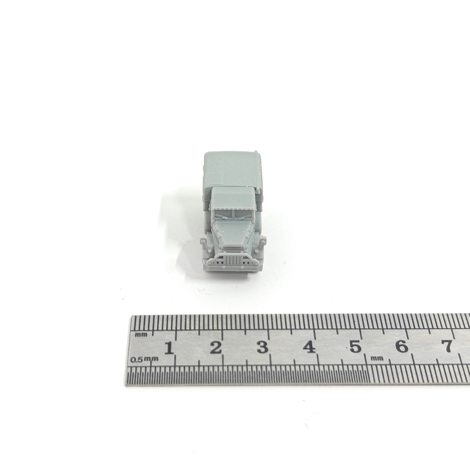 Dutch Army DAF YA126 Truck,3D Printed,1/144 Scale Mini Tank Model,Resin
