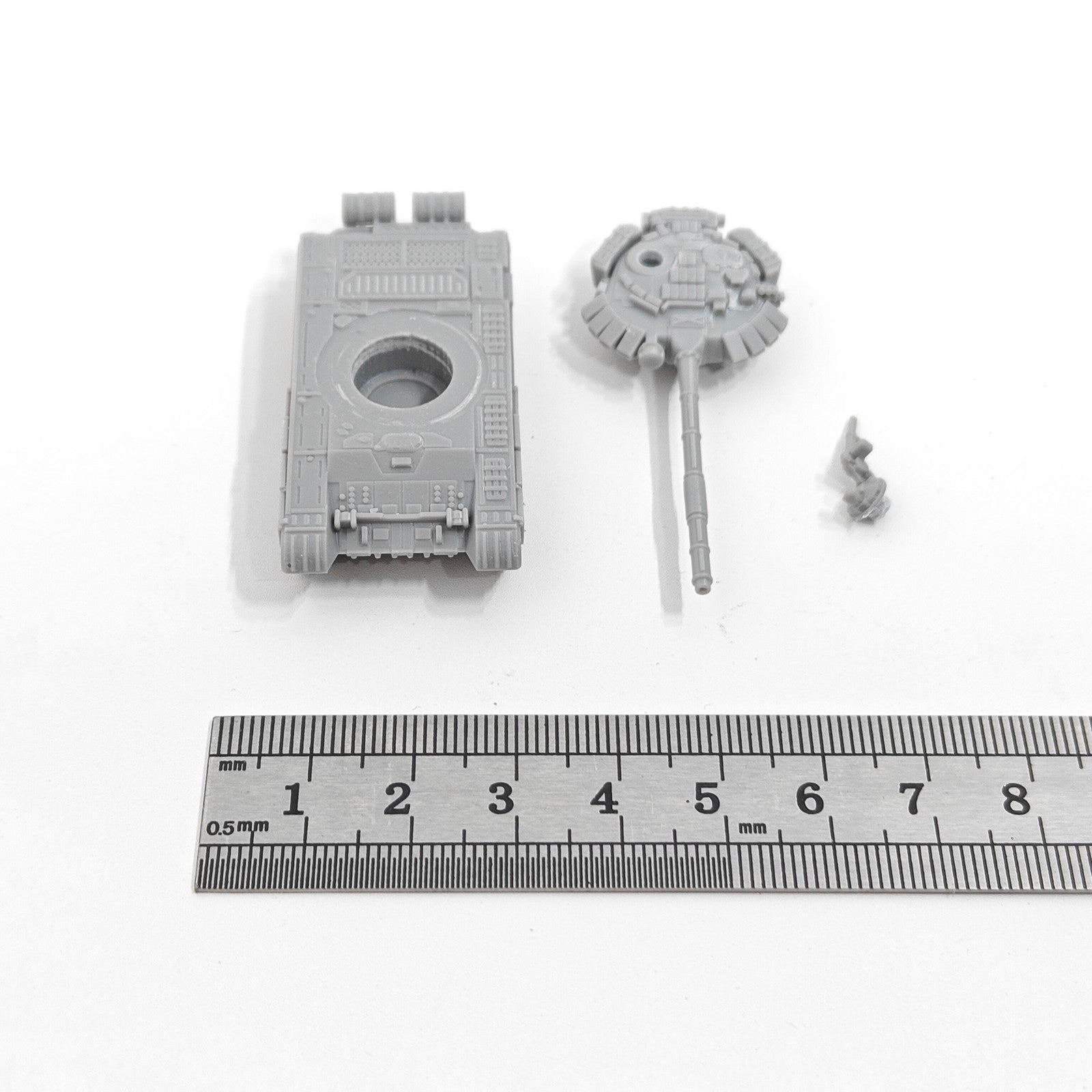 Soviet T-72BM Main Battle Tank,3D Printed,1/144 Scale Mini Tank Model,Resin