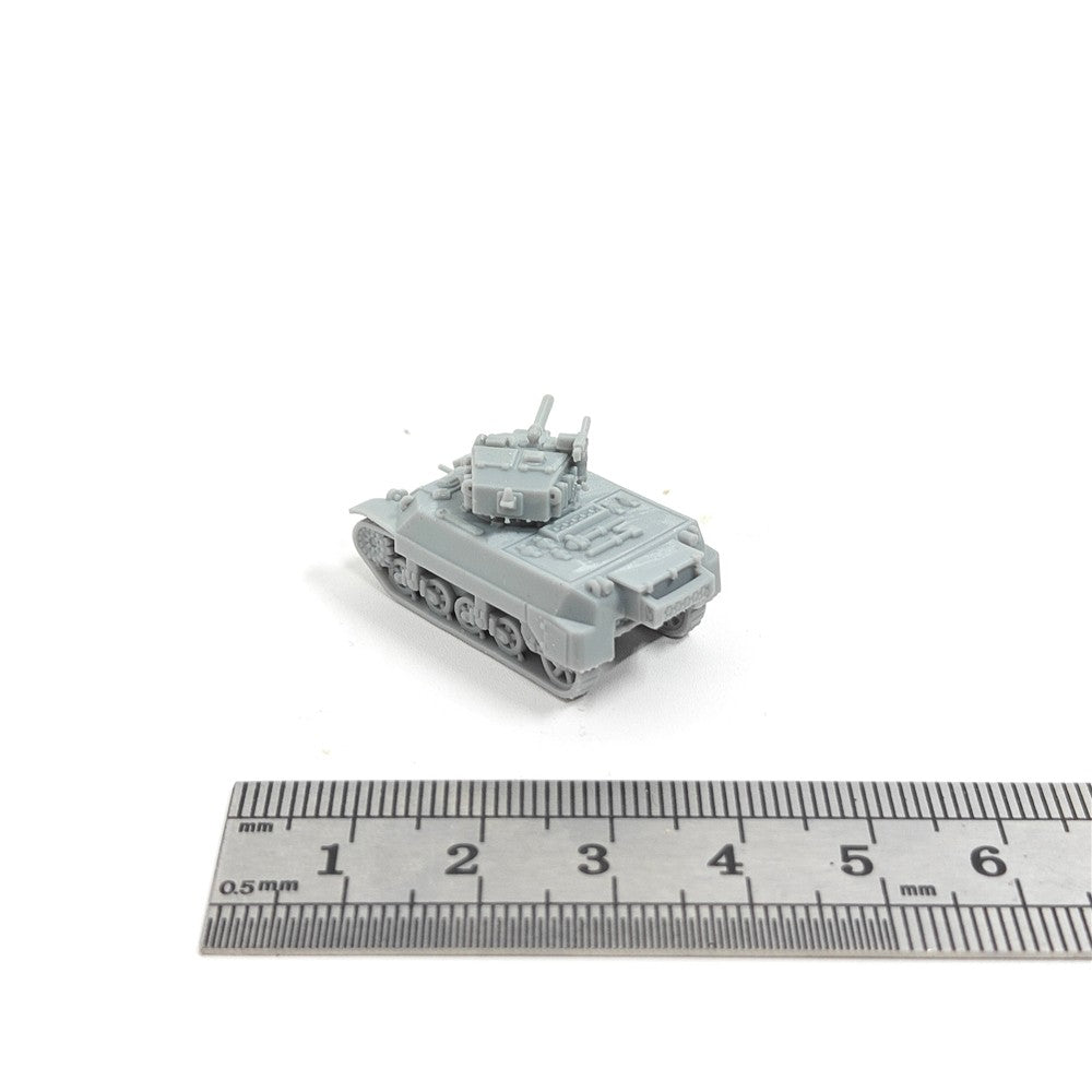 U.S. Army M3A3 Stuart Tank, 3D Printed ,1/144 Scale Mini Tank Model,Resin