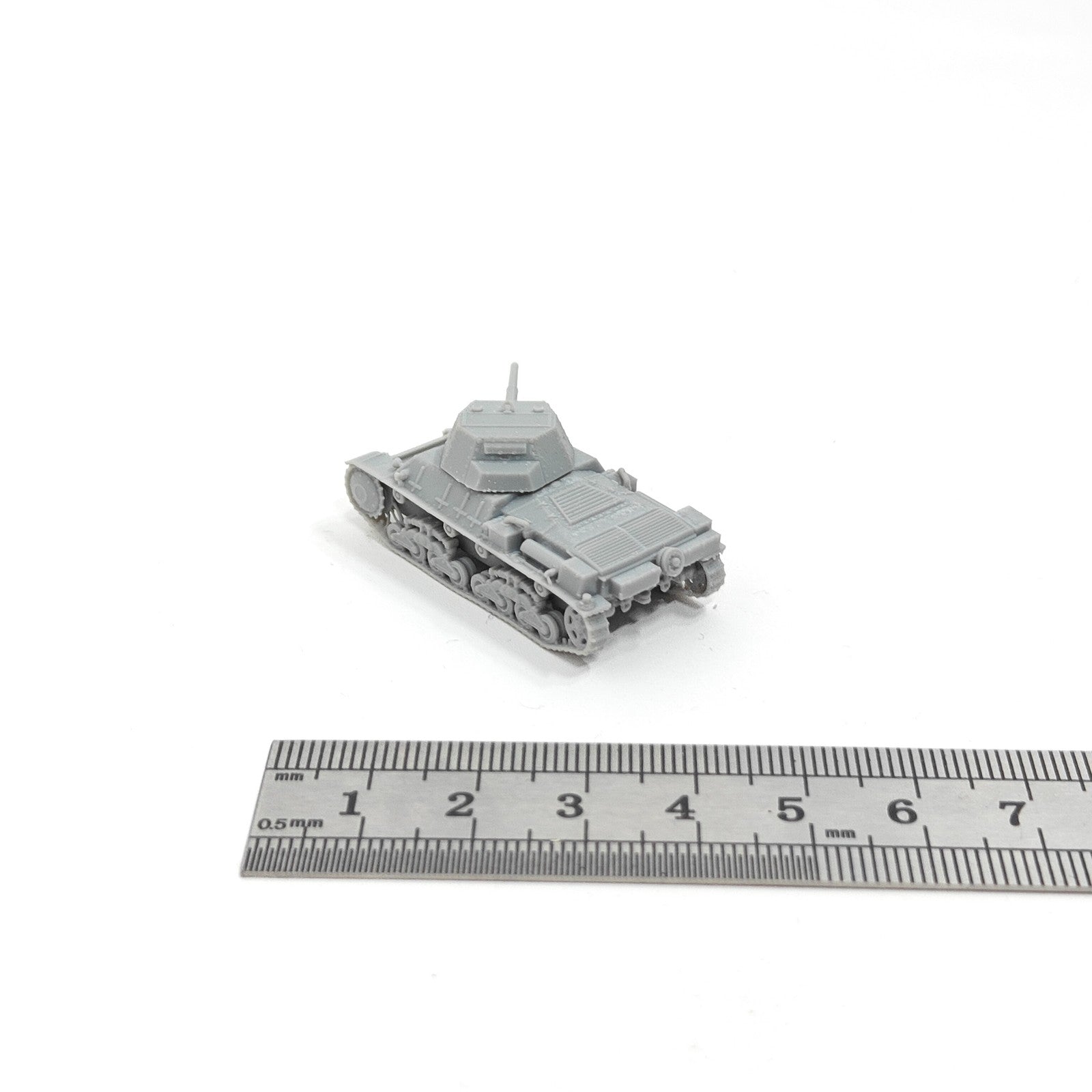 WWII Italian P40 Tank,3D Printed,1/144 Scale Mini Tank Model,Resin