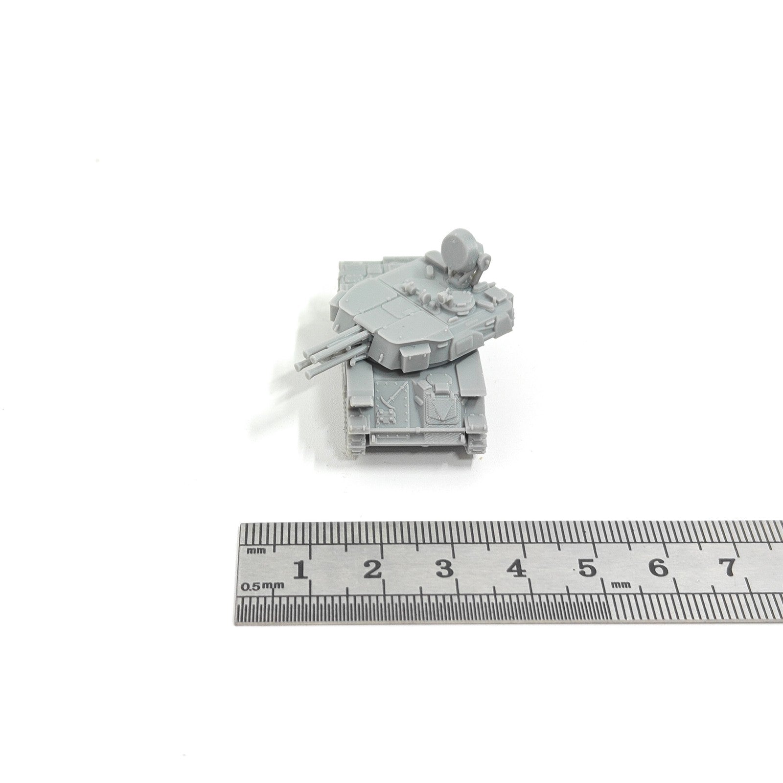 Soviet ZSU-23-4 Shilka SPAAG,3D Printed,1/144 Scale Mini Tank Model,Resin