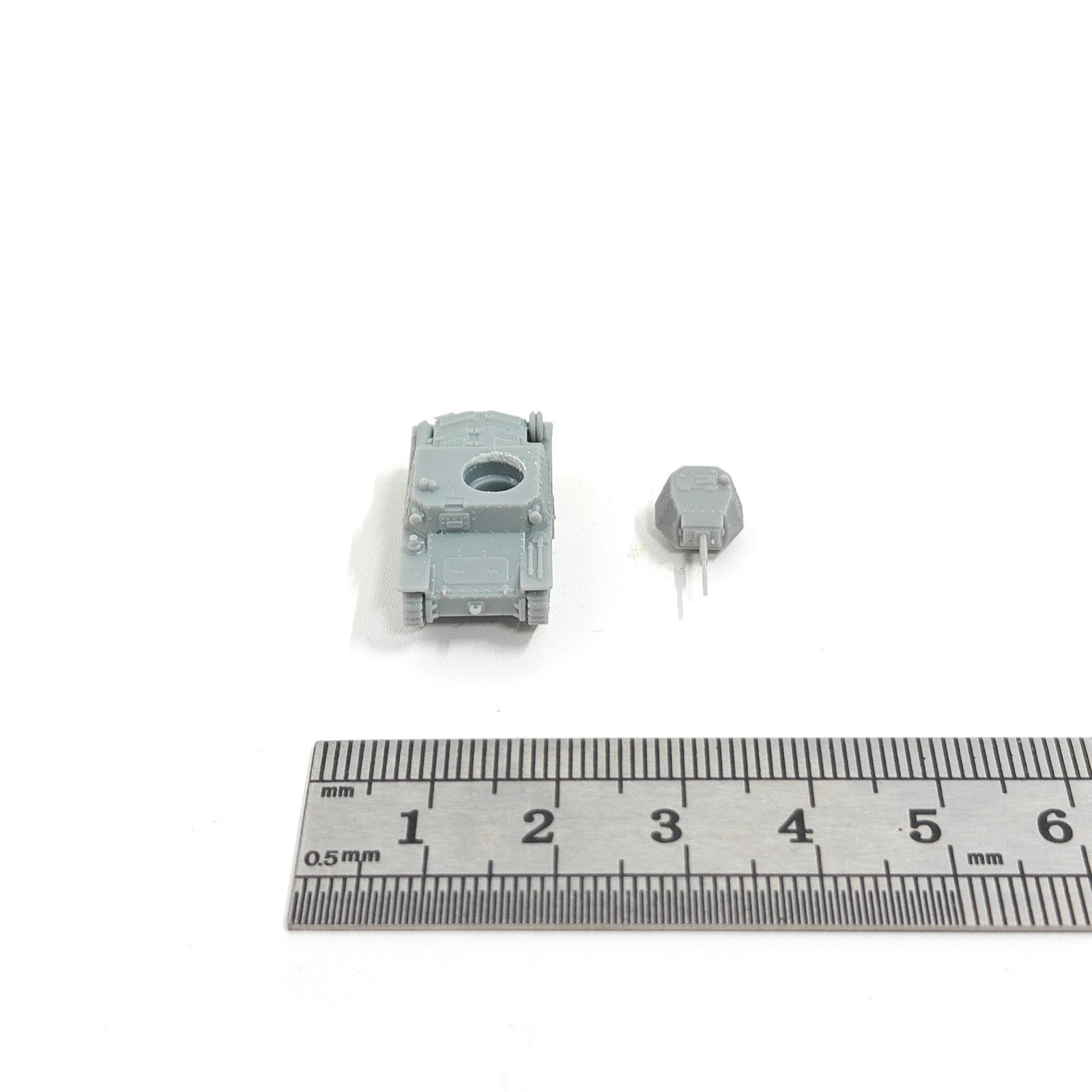 Italian L640 Light Tank,3D Printed,1/144 Scale Mini Tank Model,Resin