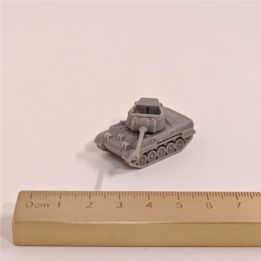 U.S. Army M18 Tank Destroyer, 3D Printed ,1/144 Scale Mini Tank Model,Resin