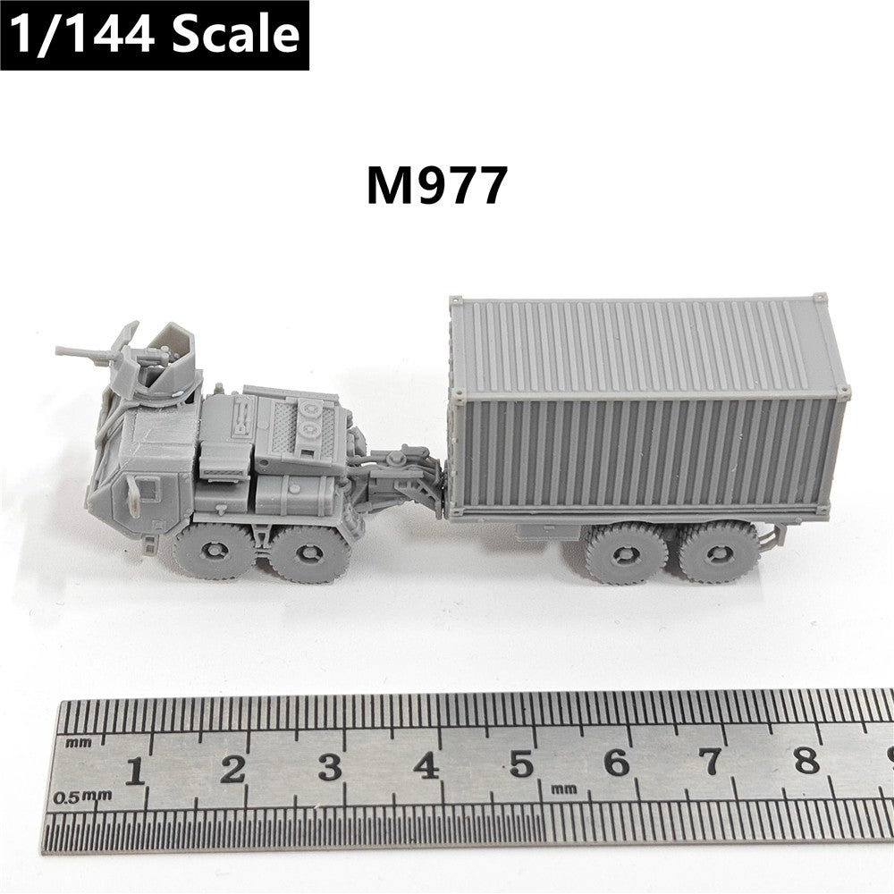 US Army M977 Heavy Tactical Truck,3D Printed,1/144 Scale Mini Tank Model,Resin