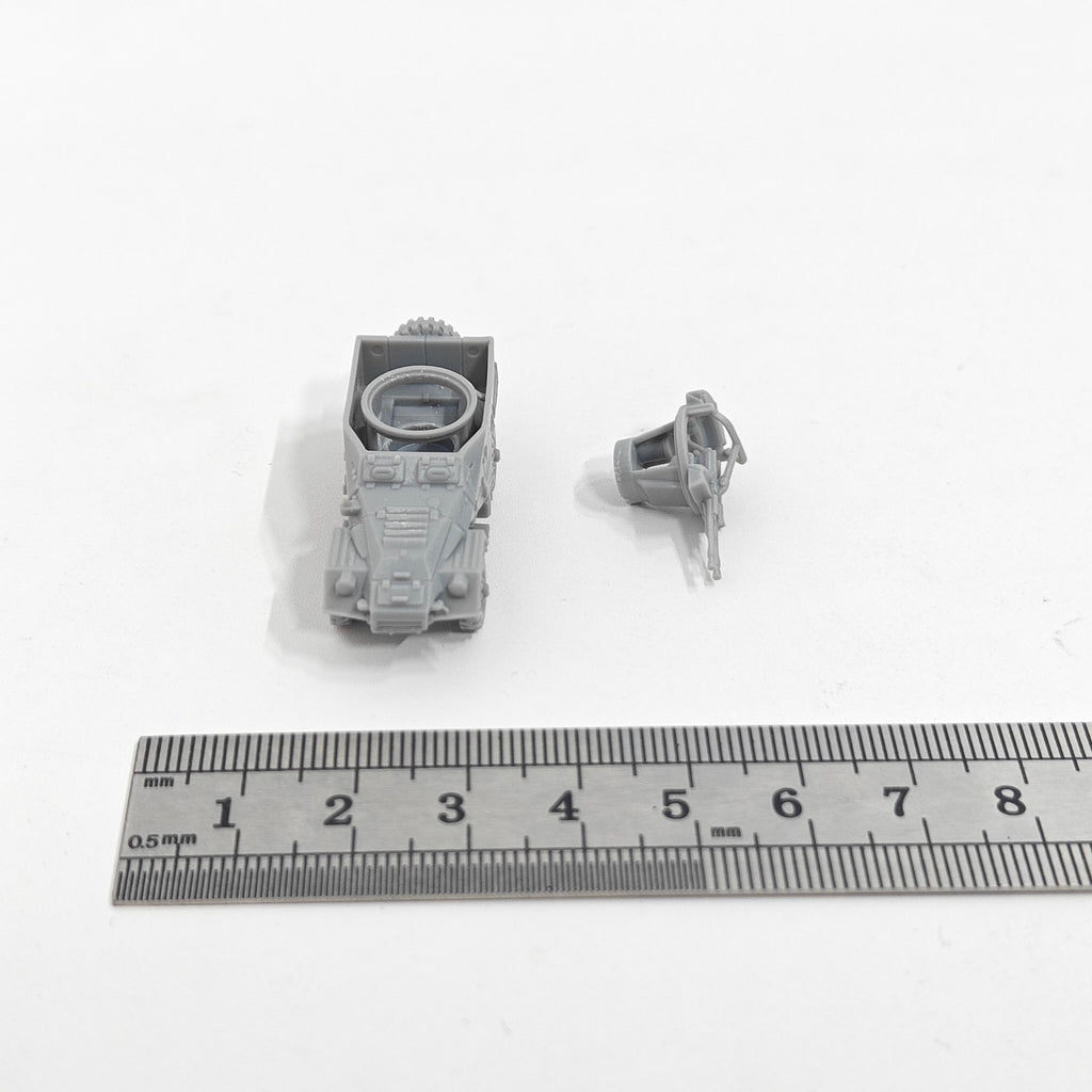 Soviet BTR-40A Armored Vehicle,3D Printed,1/144 Scale Mini Tank Model,Resin