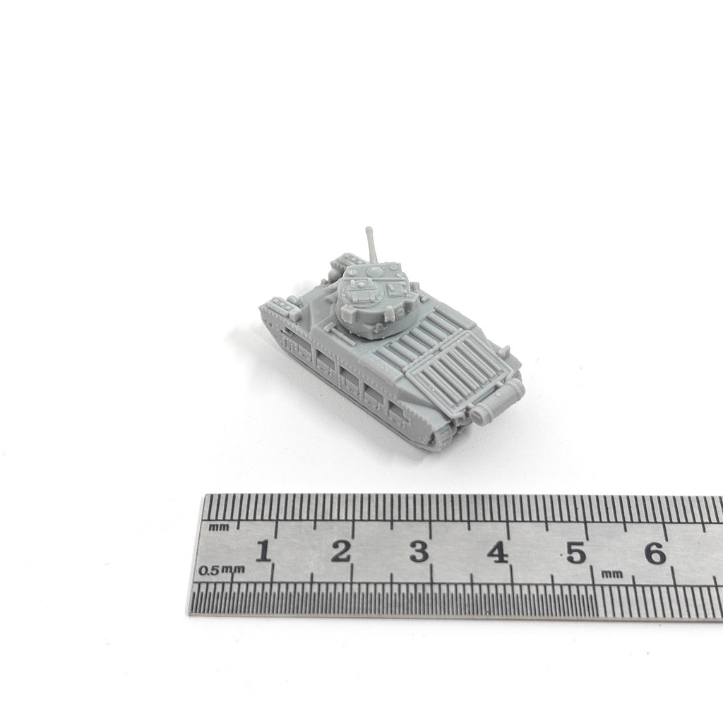 WWII British Matilda II Tank,3D Printed,1/144 Scale Mini Tank Model,Resin