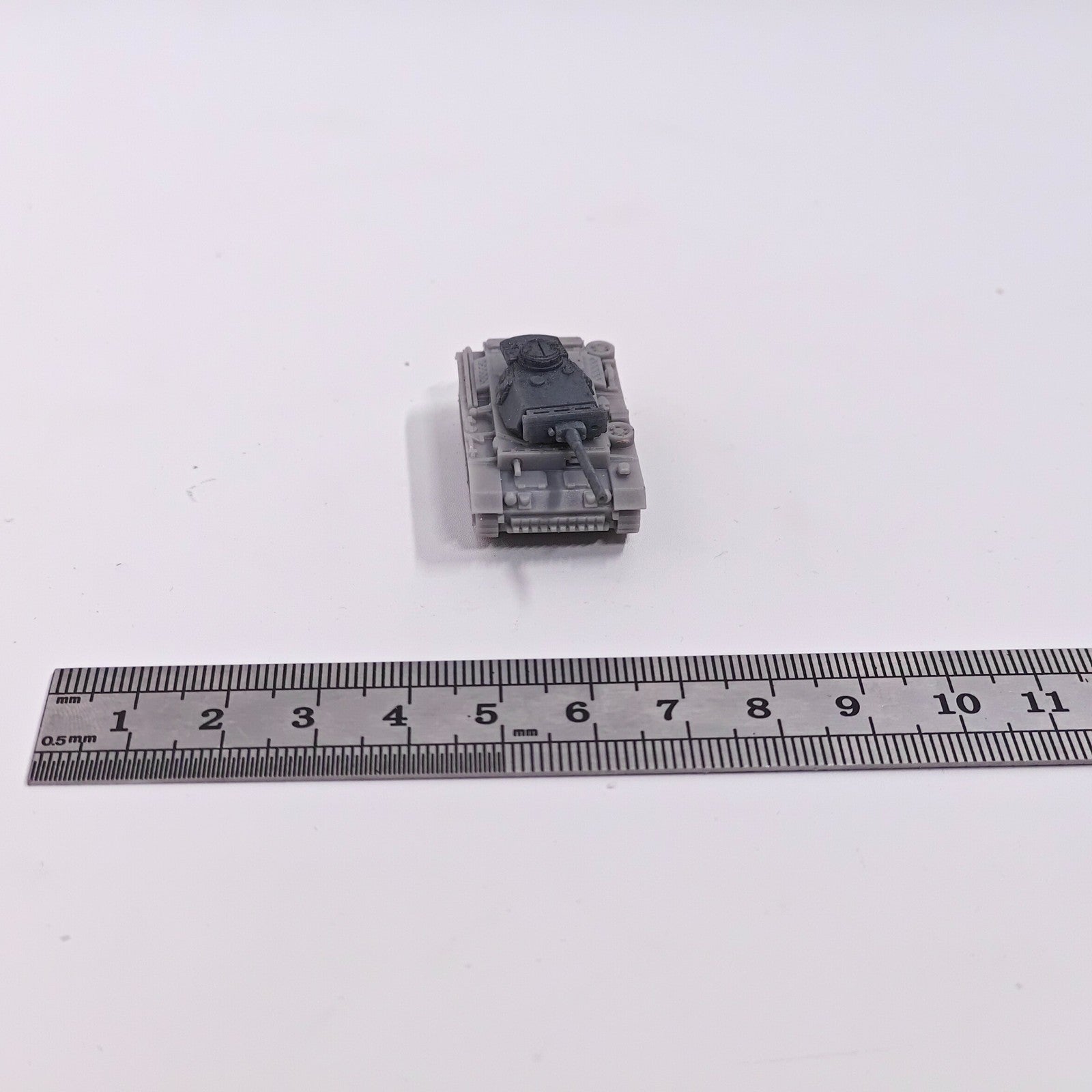 WWII German Panzer III Ausf. L Tank,3D Printed,1/144 Mini Tank Model,Resin
