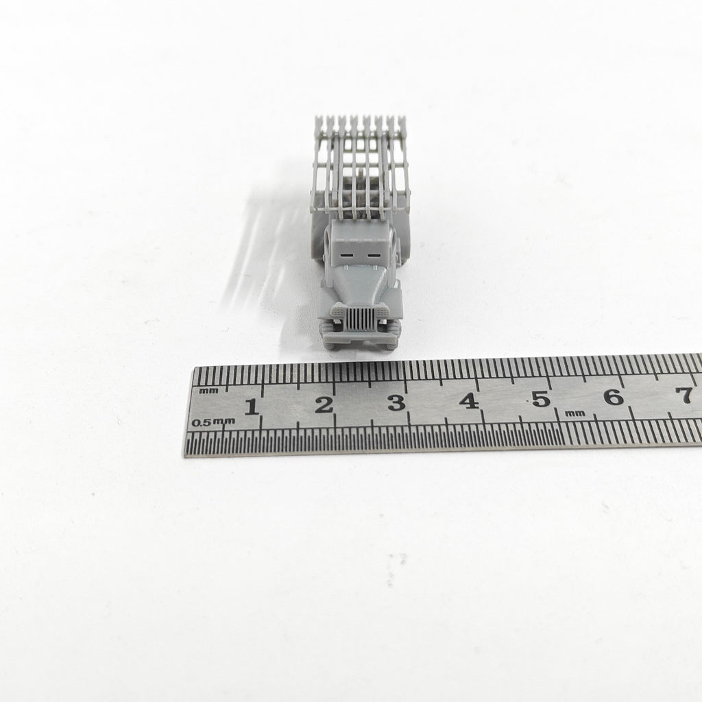 WWII Soviet BM-13 Rocket Artillery,3D Printed,1/144 Scale Mini Tank Model,Resin