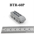 Soviet BTR-60P  APC,3D Printed,1/144 Scale Mini Tank Model,Resin