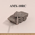 French AMX-10RC, 3D Printed ,1/144 Scale Mini Tank Model,Resin