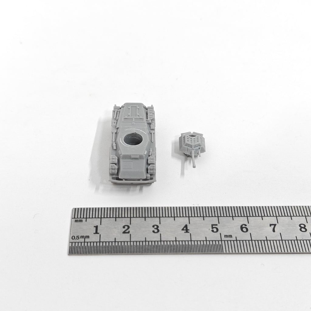 WWII German Sd.Kfz. 234/1 ARV,3D Printed,1/144 Scale Mini Tank Model,Resin