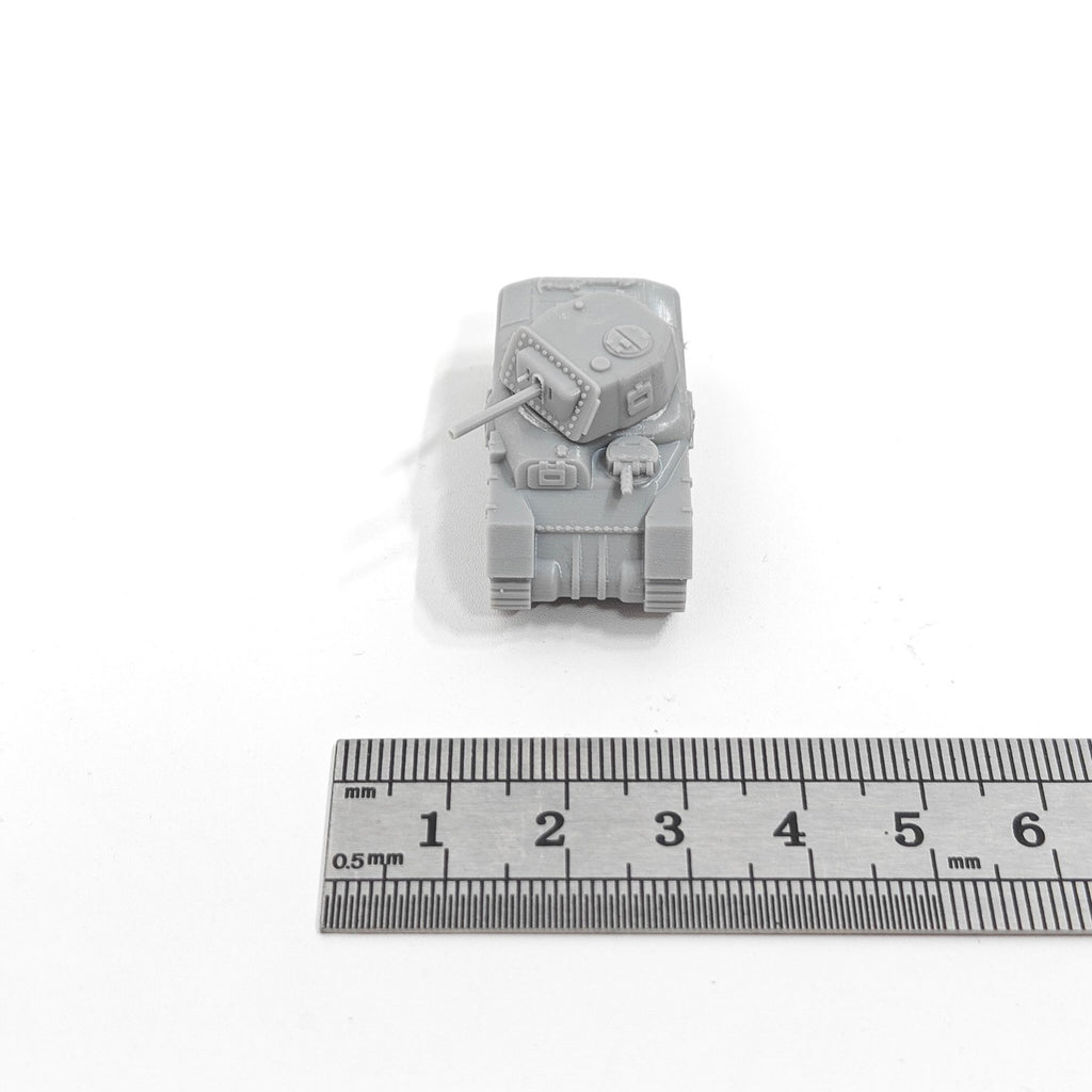 WWII Canada Ram Tank,3D Printed,1/144 Scale Mini Tank Model,Resin