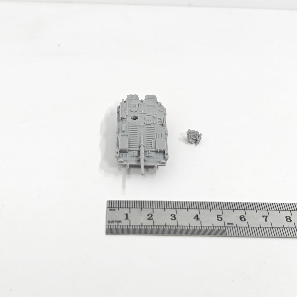Swedish Strv 103 Tank Destroyer,3D Printed,1/144 Scale Mini Tank Model,Resin
