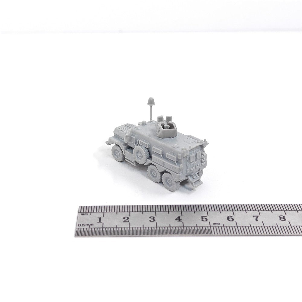 US Army Cougar 6×6 MRAP,3D Printed,1/144 Scale Mini Tank Model,Resin