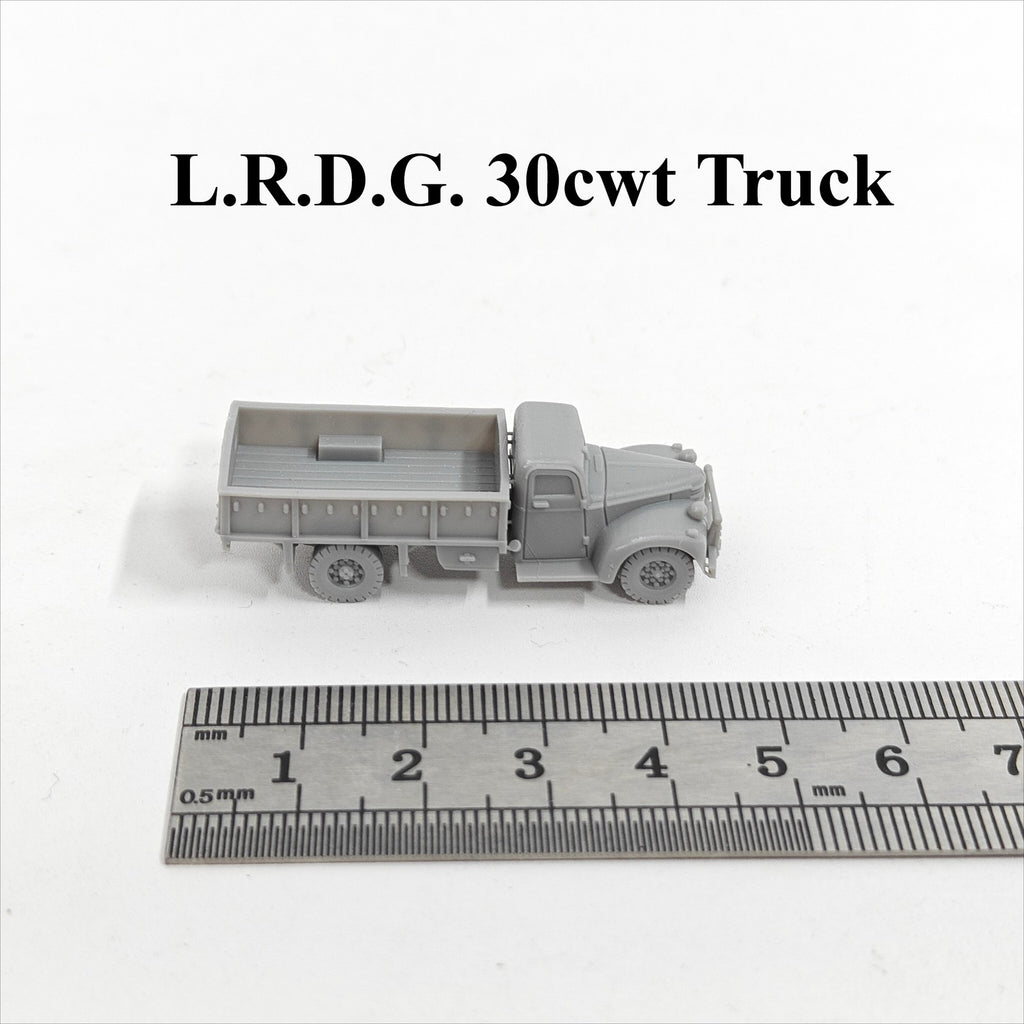 British LRDG 30cwt Truck,3D Printed,1/144 Scale Mini Tank Model,Resin