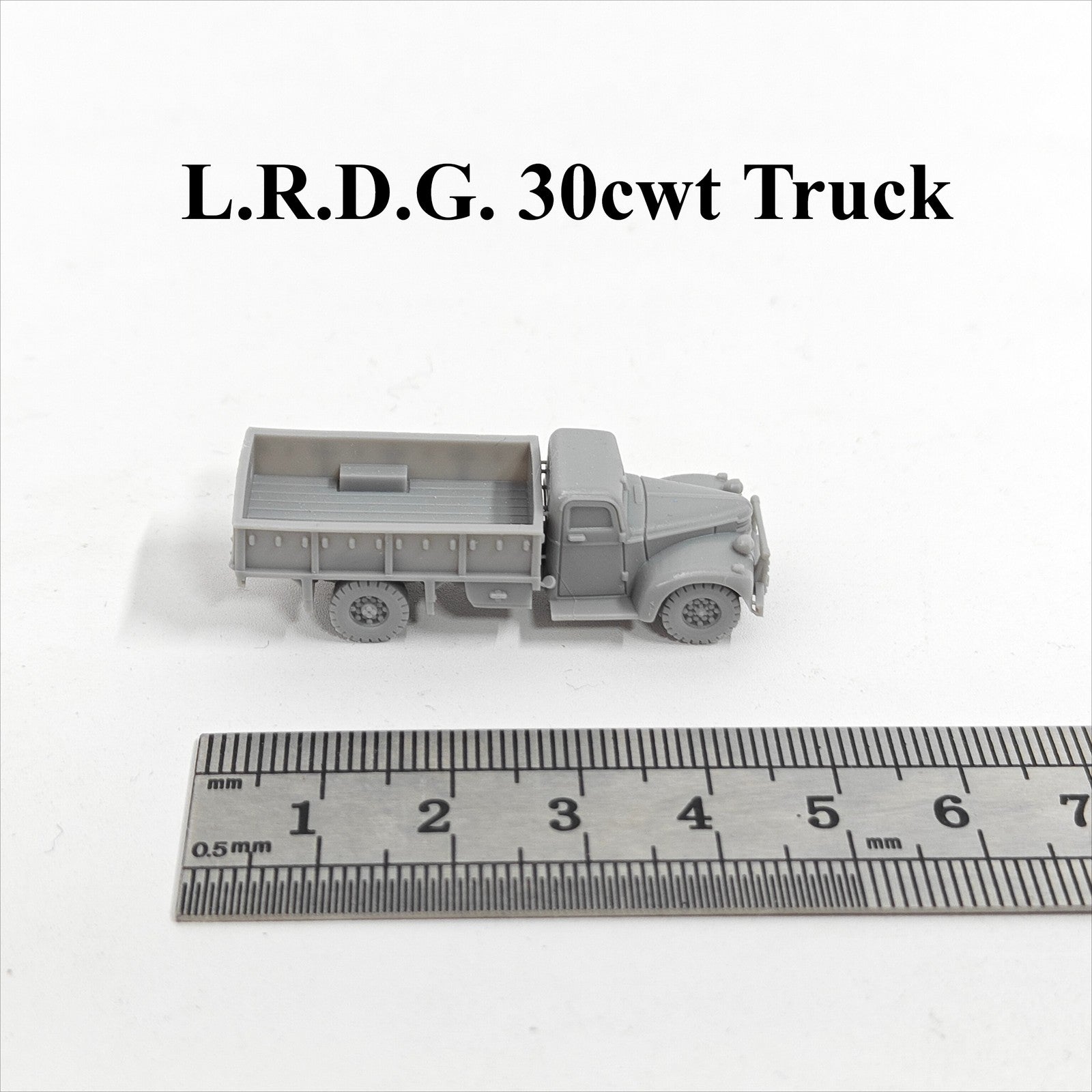 British LRDG 30cwt Truck,3D Printed,1/144 Scale Mini Tank Model,Resin