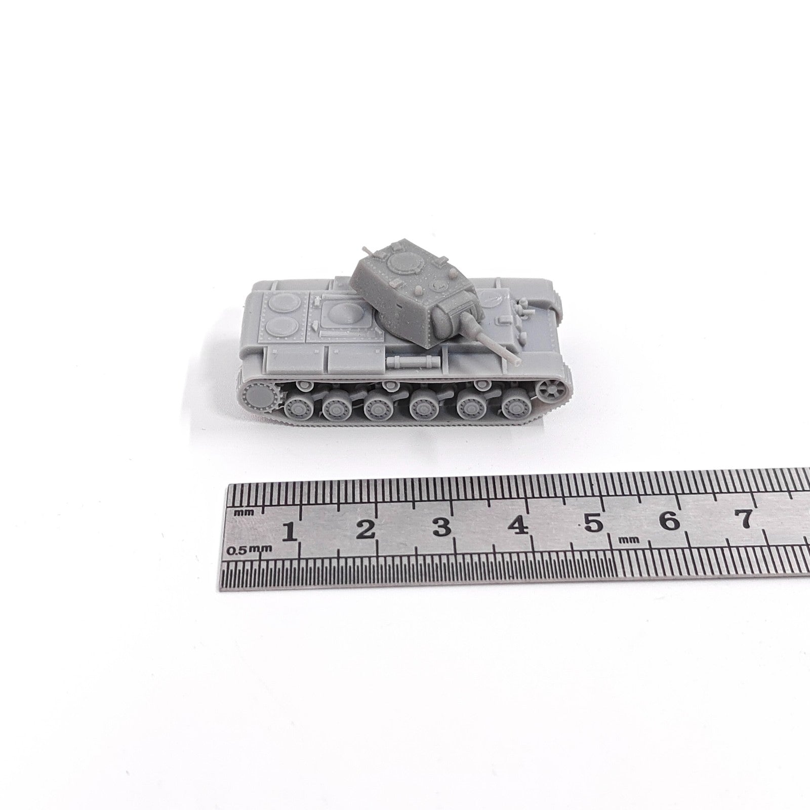 WWII Soviet KV-1 Heavy Tank,3D Printed,1/144 Scale Mini Tank Model,Resin