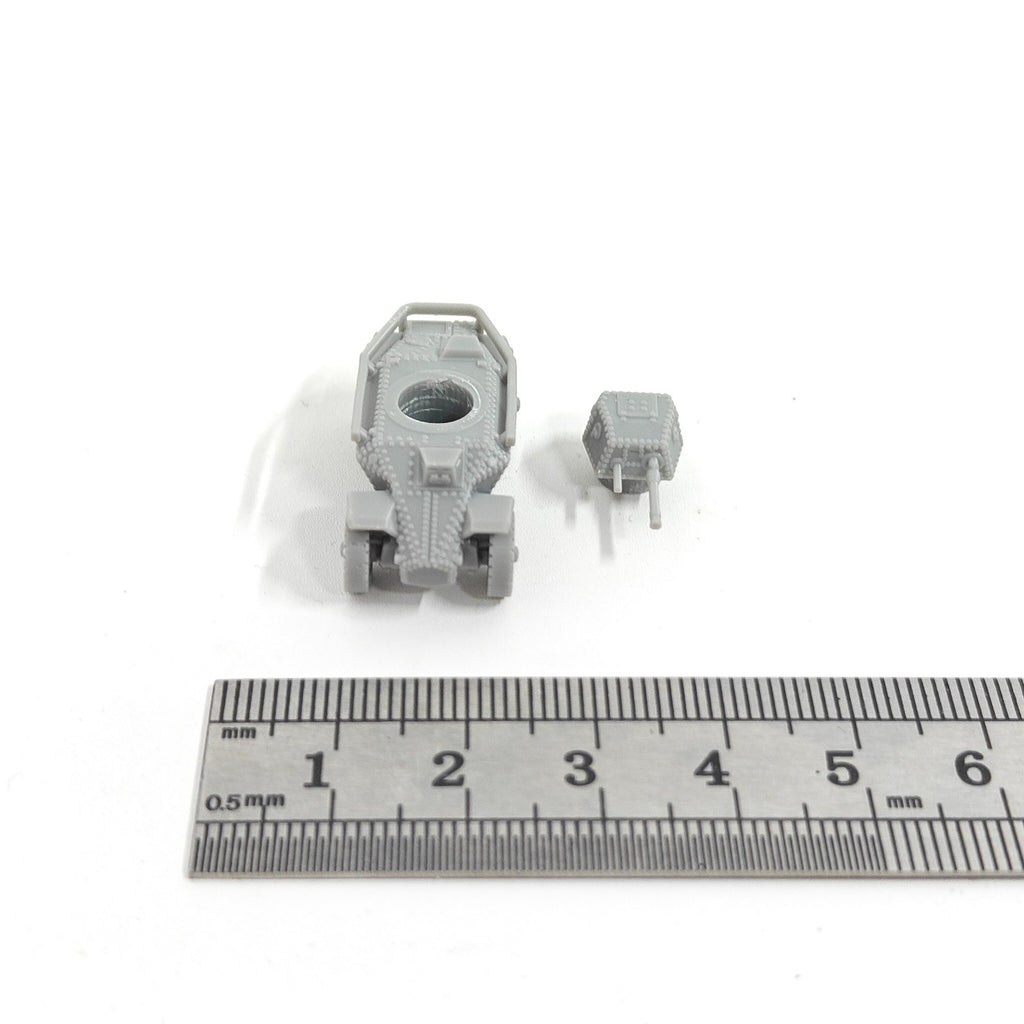 Hungarian 39M Csaba Armored Vehicle,3D Printed,1/144 Scale Mini Tank Model,Resin