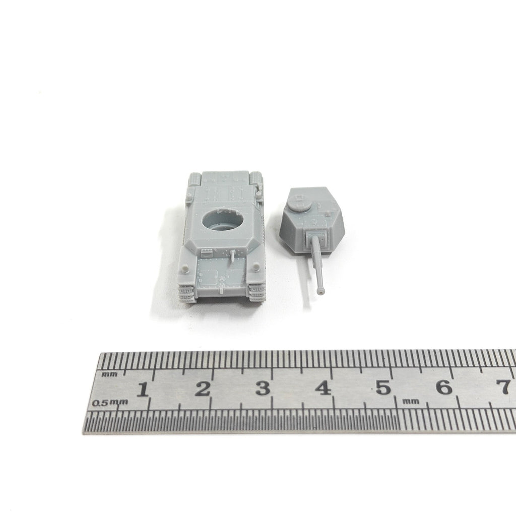 Japanese Type 3 Medium Tank,3D Printed,1/144 Scale Mini Tank Model,Resin