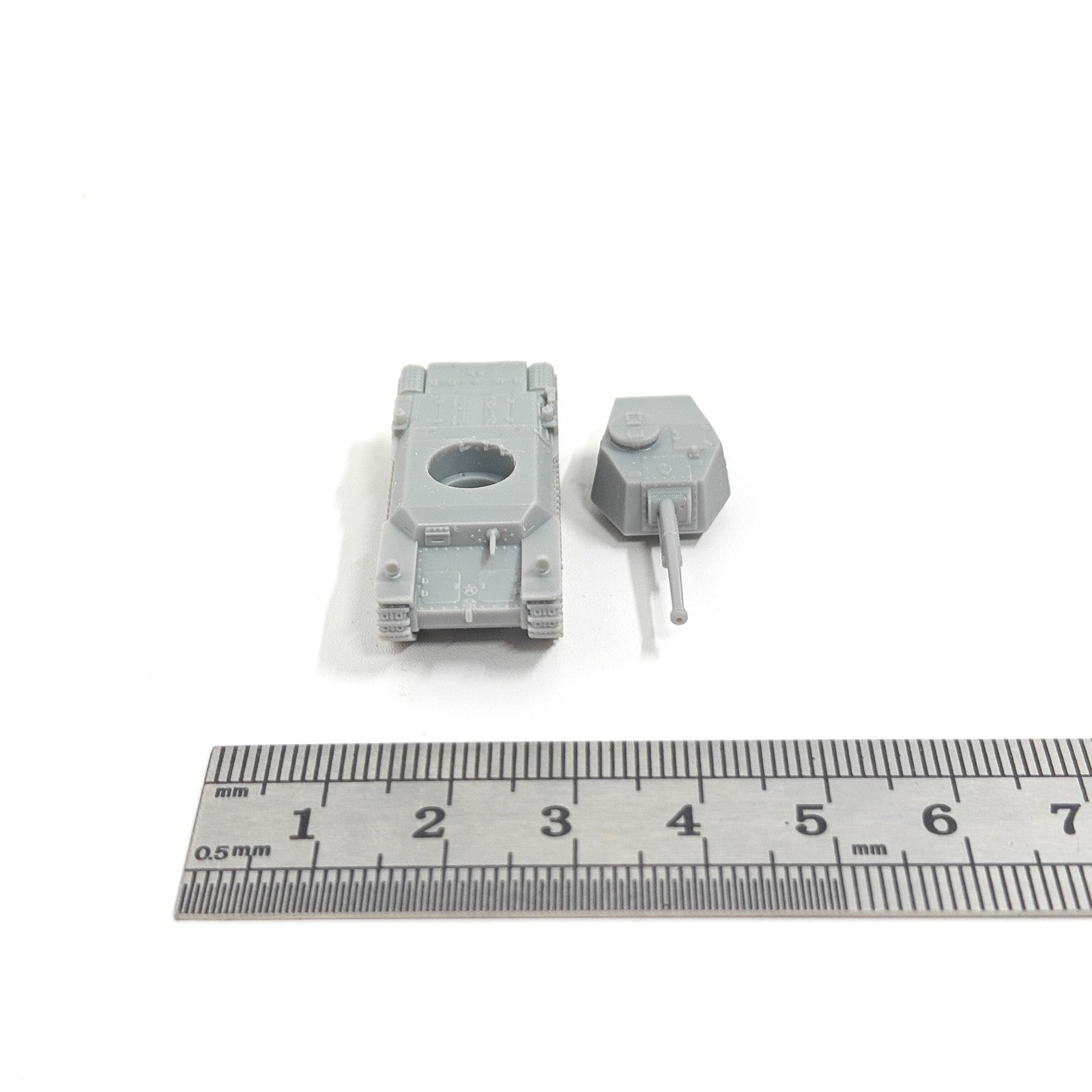 Japanese Type 3 Medium Tank,3D Printed,1/144 Scale Mini Tank Model,Resin