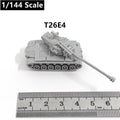T26E4 SuperPershingTank,3D Printed,1/144 Scale Mini Tank Model,Resin