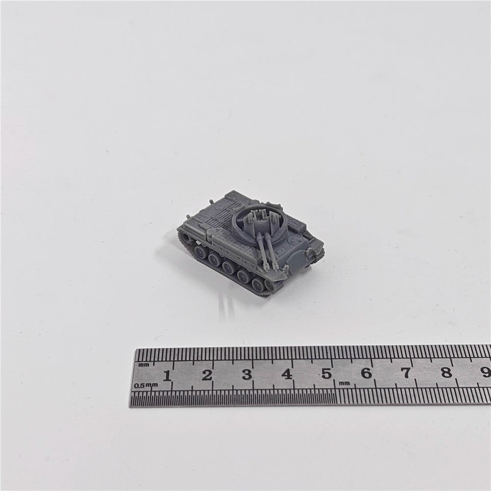 US Army M42 Duster, 3D Printed ,1/144 Scale Mini Tank Model,Resin