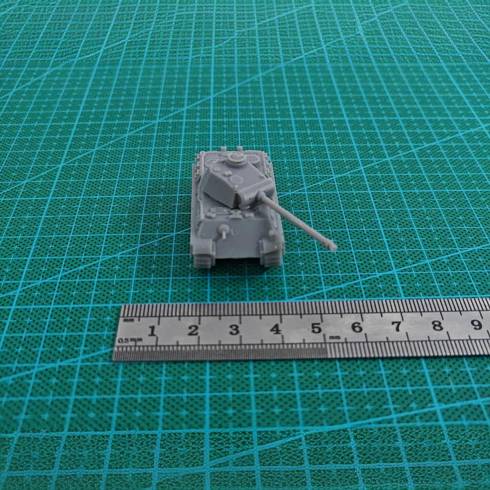 WWII German Panther Ausf.G Tank,3D Printed,1/144 Scale Mini Tank Model,Resin
