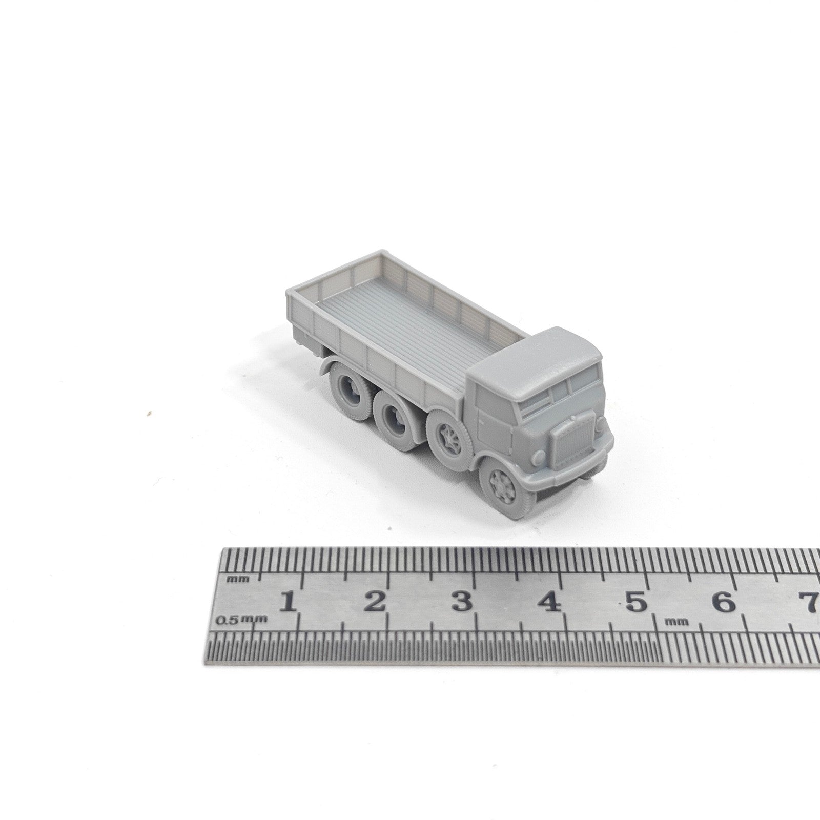 Italian Breda 52 Military Truck,3D Printed,1/144 Scale Mini Tank Model,Resin