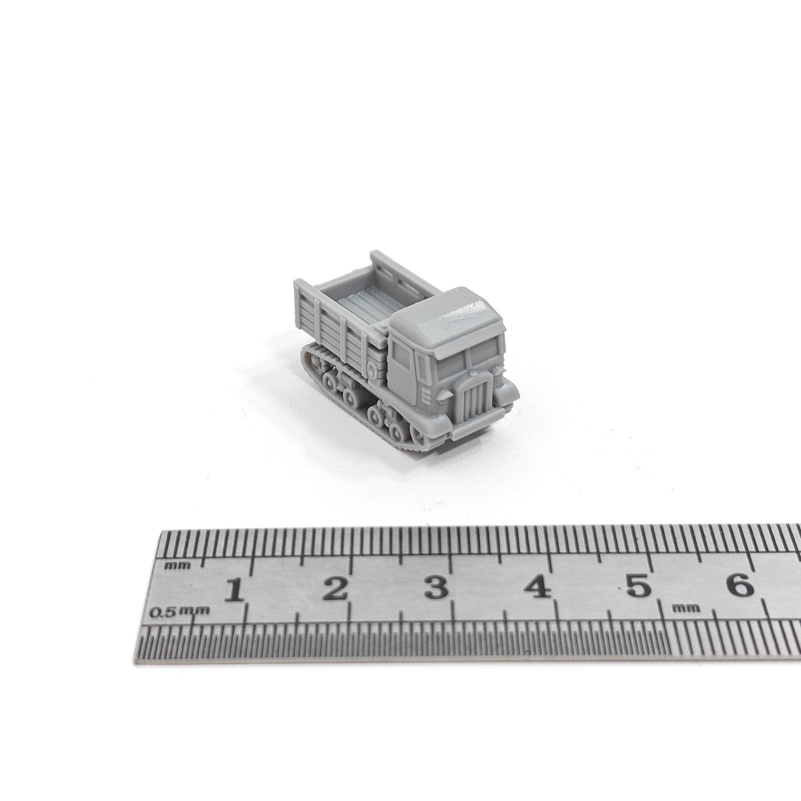 WWII Soviet STZ-5 Artillery Tractor,3D Printed,1/144 Scale Mini Tank Model,Resin