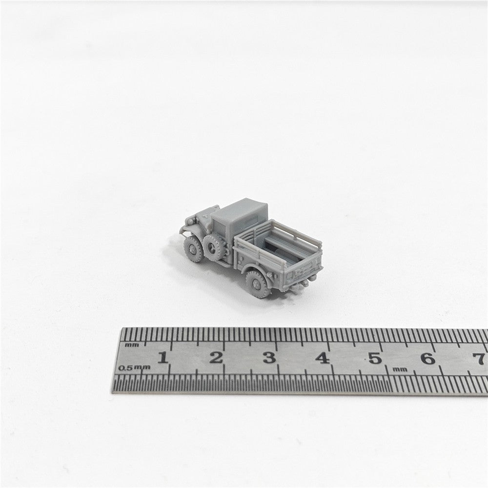 US Army M37 Truck, 3D Printed ,1/144 Scale Mini Tank Model,Resin