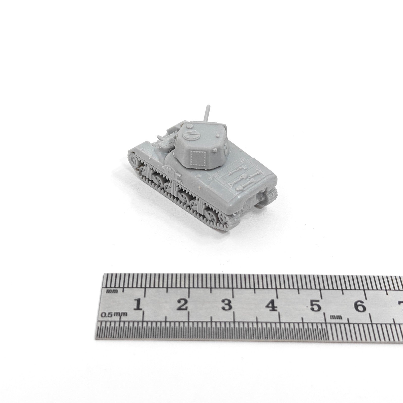 WWII Canada Ram Tank,3D Printed,1/144 Scale Mini Tank Model,Resin
