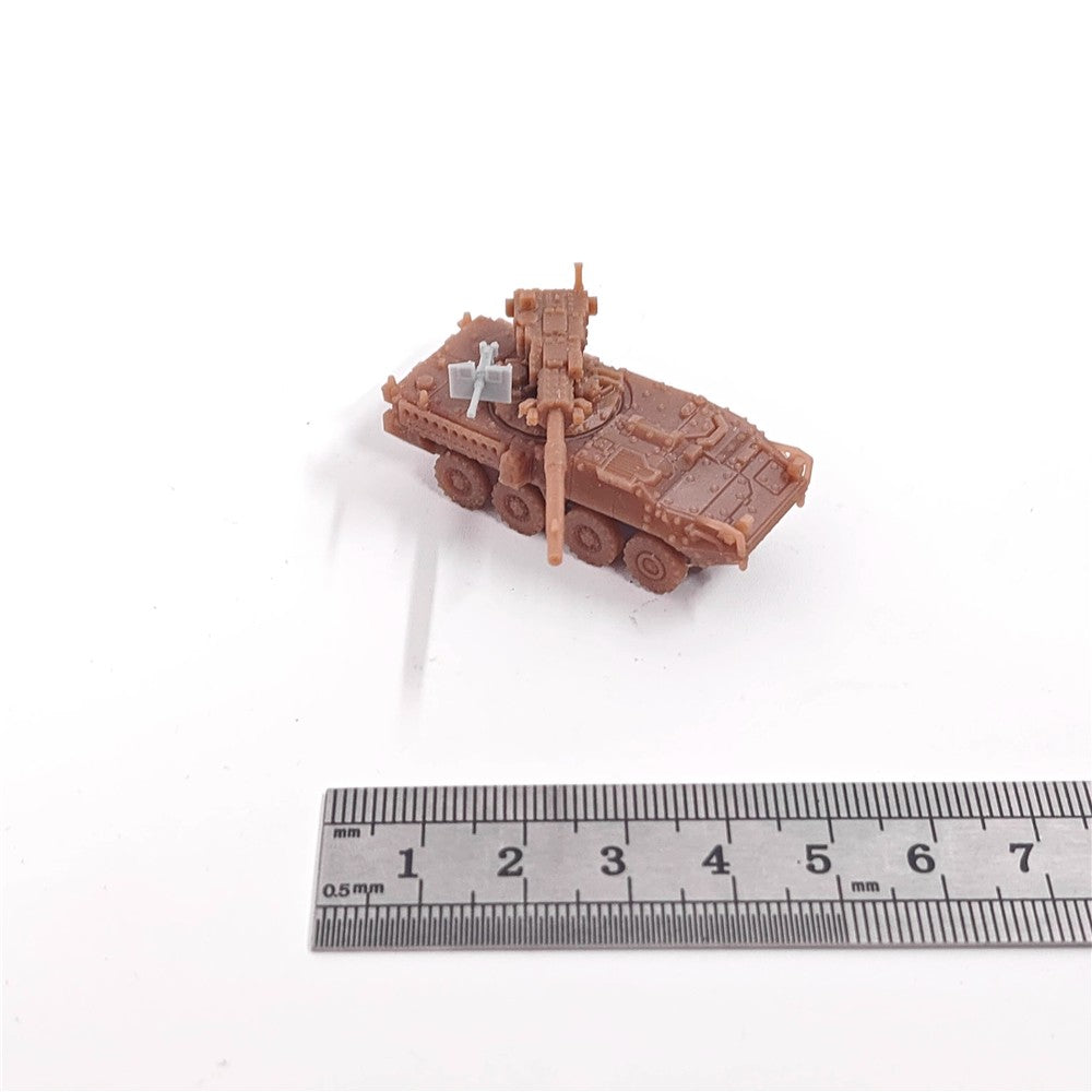 US Army Stryker M1128,3D Printed,1/144 Scale Mini Tank Model,Resin