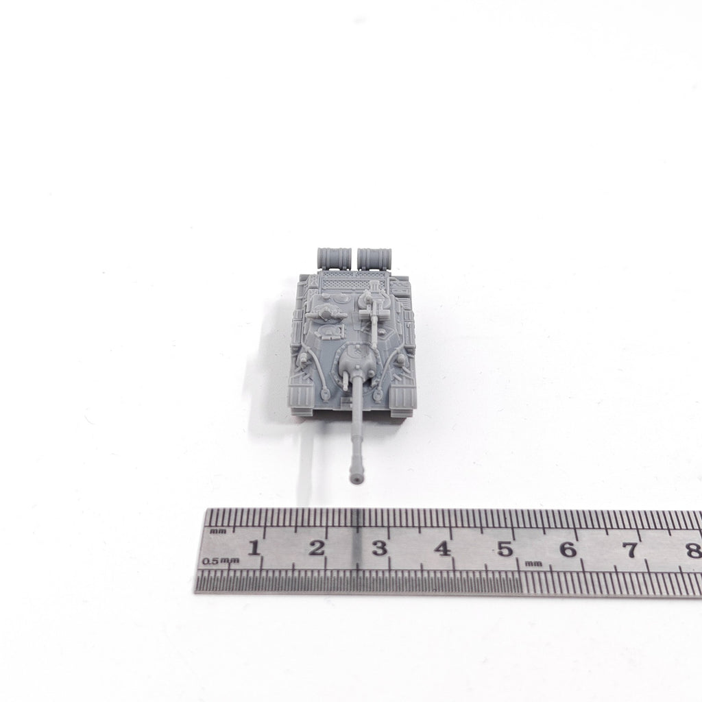 Soviet SU-122-54 Tank Destroyer,3D Printed,1/144 Scale Mini Tank Model,Resin
