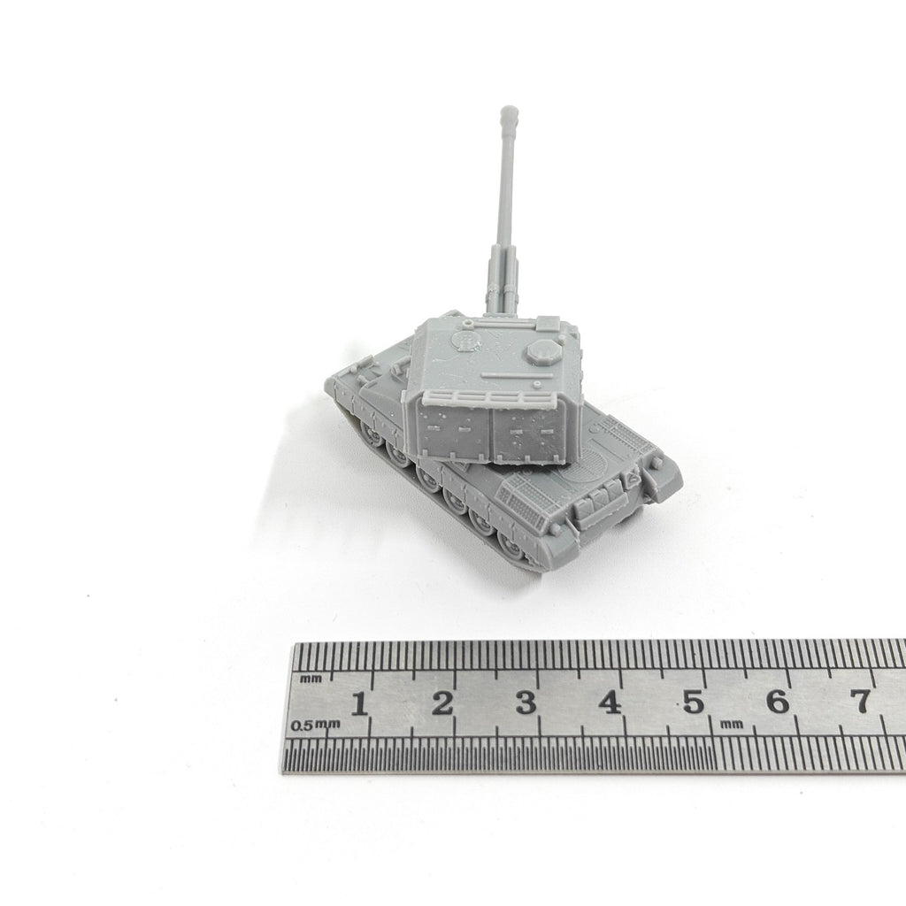 French AUF1 Self-propelled Howitzer, 3D Printed ,1/144 Scale Mini Model,Resin