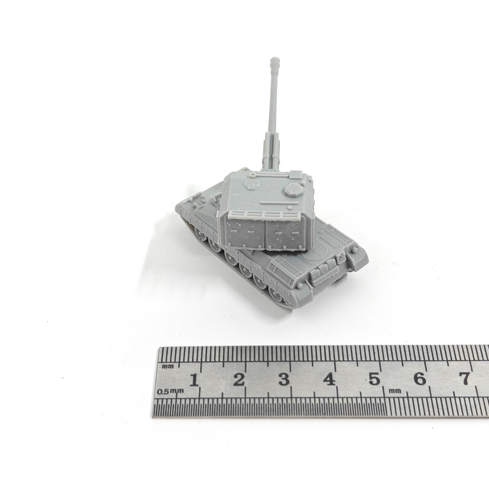 French AUF1 Self-propelled Howitzer, 3D Printed ,1/144 Scale Mini Model,Resin
