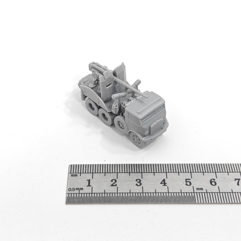 Italian Breda 52/9053 Anti-aircraft Gun,3D Printed,1/144 Scale Mini Model,Resin