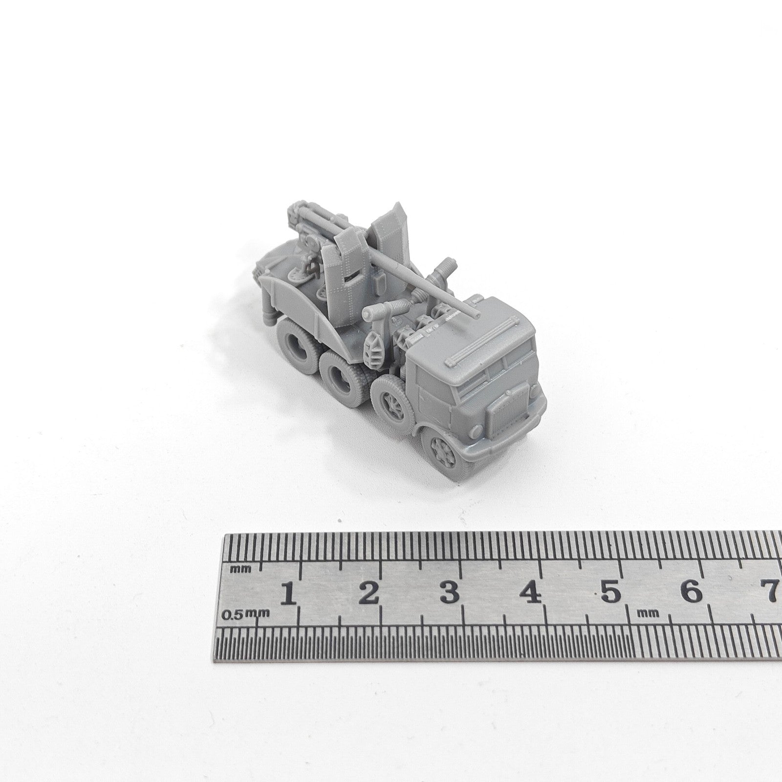 Italian Breda 52/9053 Anti-aircraft Gun,3D Printed,1/144 Scale Mini Model,Resin