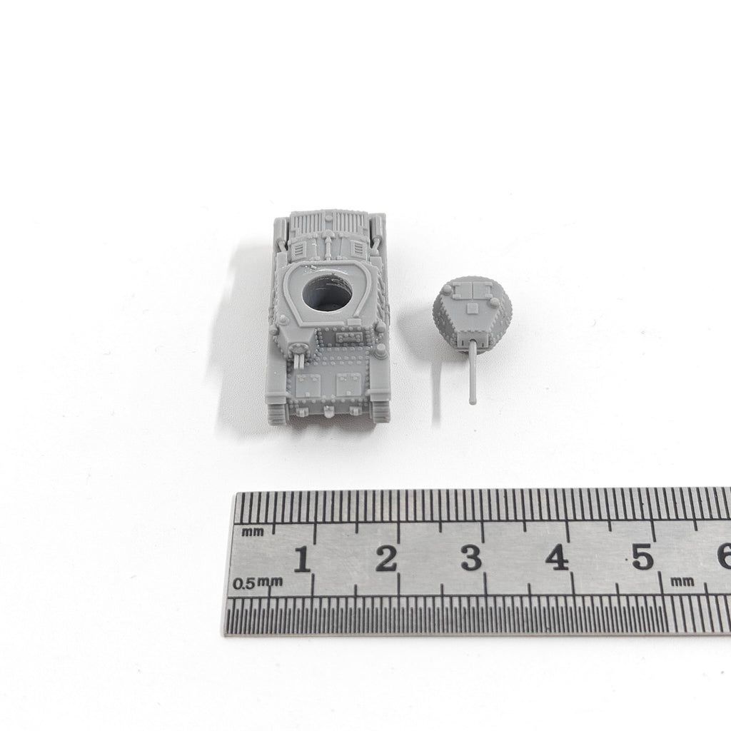 WWII Italian M15/42 medium Tank,3D Printed,1/144 Scale Mini Tank Model,Resin