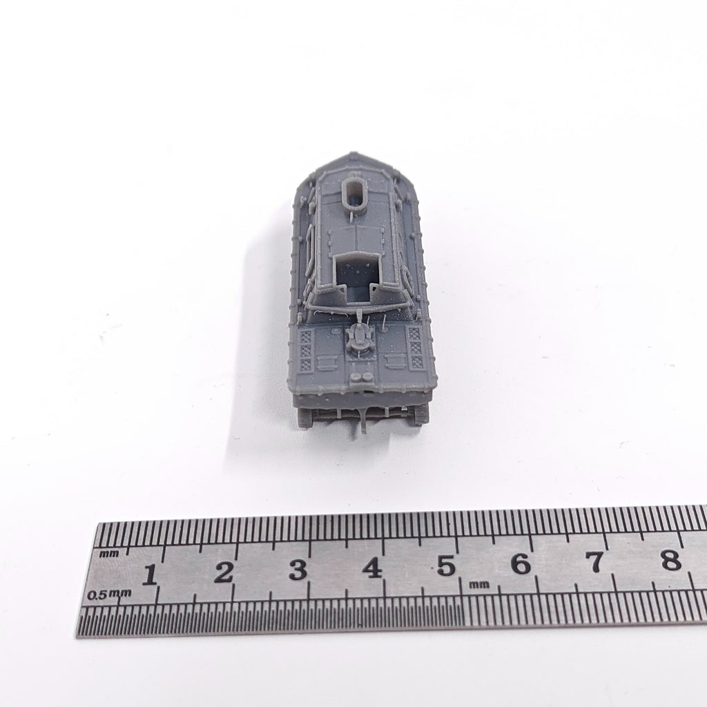 WWII German LWS Amphibious Tractor,3D Printed,1/144 Scale Mini Tank Model,Resin