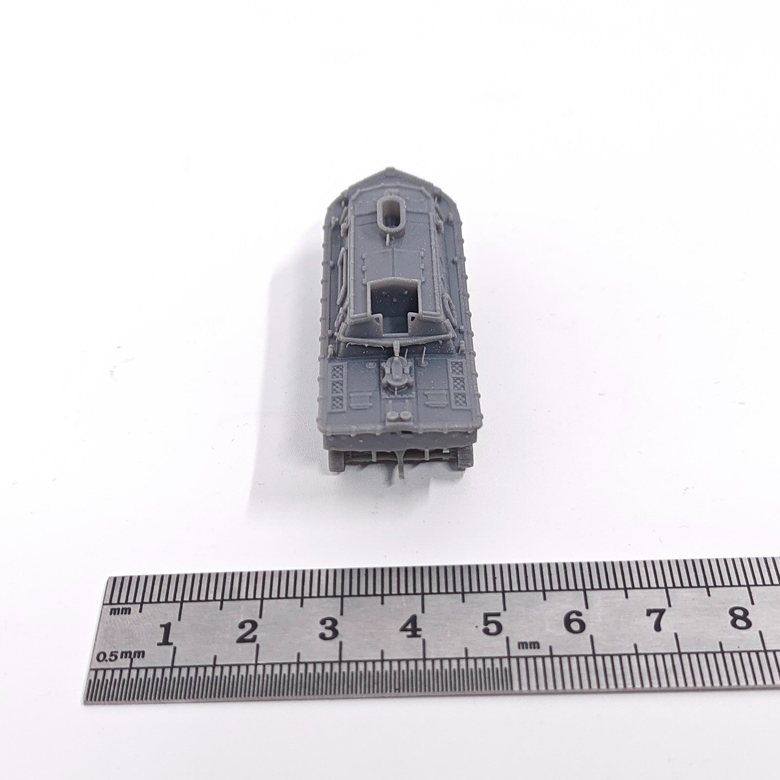 WWII German LWS Amphibious Tractor,3D Printed,1/144 Scale Mini Tank Model,Resin