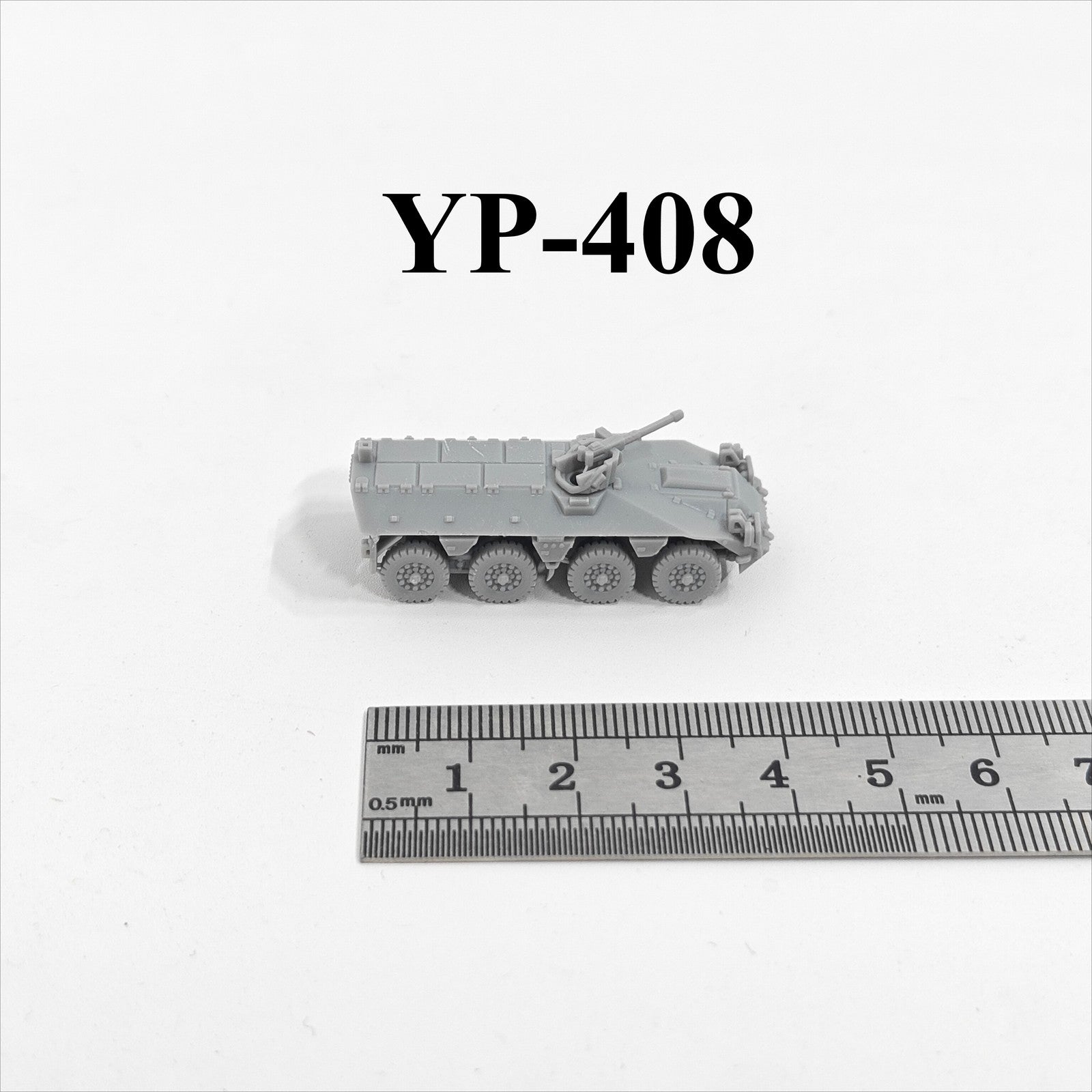 Dutch Army YP-408 APC,3D Printed,1/144 Scale Mini Tank Model,Resin