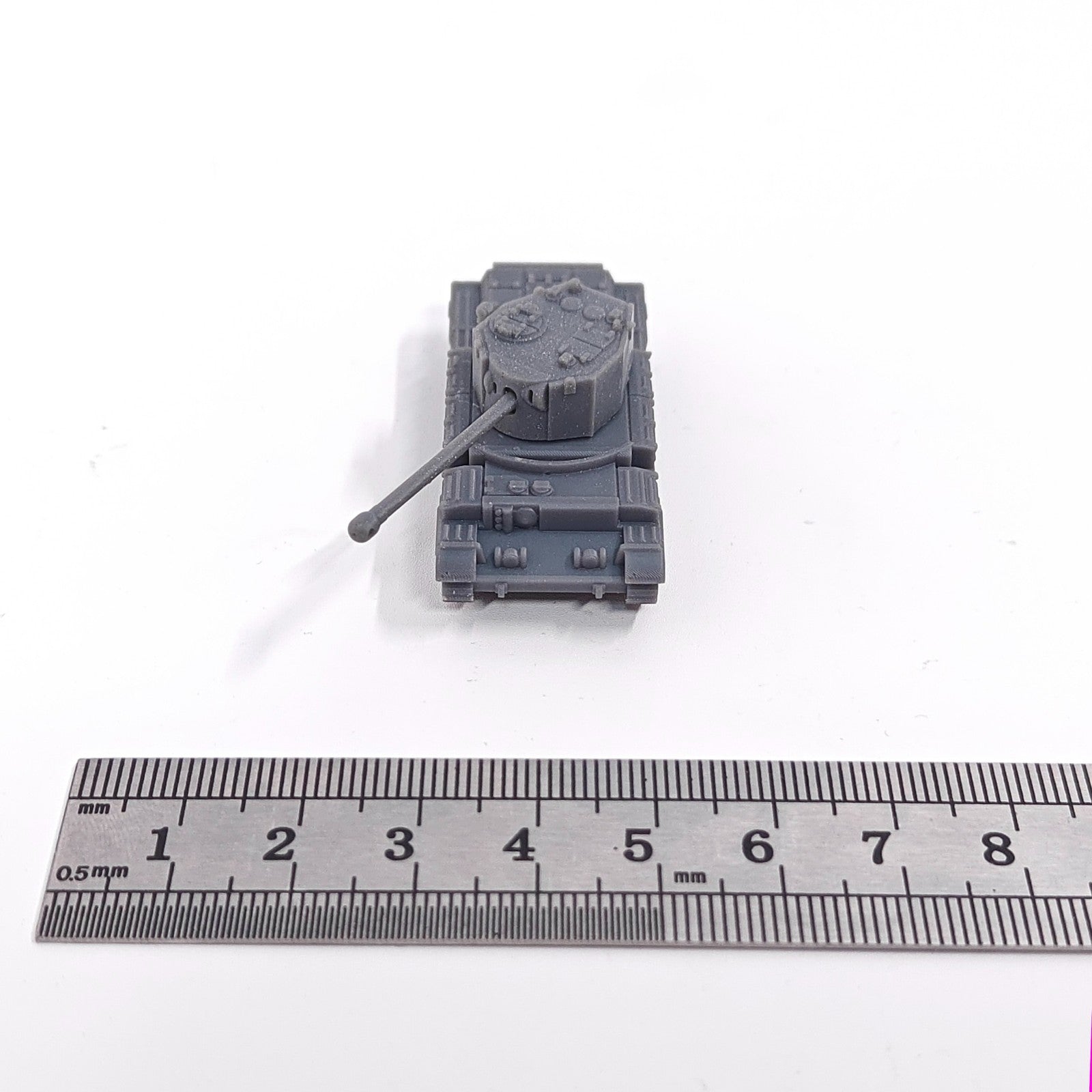 WWII UK Challenger Tank Destroyer,3D Printed,1/144 Scale Mini Tank Model,Resin